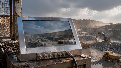 โซลูชันบริษัทล่าสุดเกี่ยวกับ Built for the Toughest Shifts: Stainless Steel All-In-One PCs in Mining Operations
