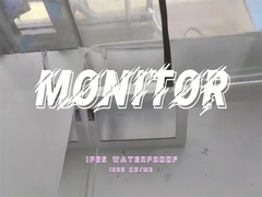 โมเนอร์สัมผัสกันน้ําภายนอกที่สามารถอ่านแสงแดดได้ ด้วยการออกแบบที่ปิดได้อย่างเต็มที่