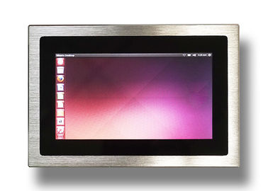 ราคาดี Silver Panel Mount Windows Embedded แผงหน้าจอสัมผัส PC 2 อินเทอร์เฟซ RS232 ออนไลน์