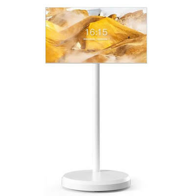 ราคาดี โทรทัศน์พกพาไร้สาย Android ขนาด 21.5 นิ้ว มีจอสัมผัสสมาร์ท มีแบตเตอรี่ 4 หรือ 6 ชั่วโมง และยืนที่ปรับได้เต็มที่ ออนไลน์