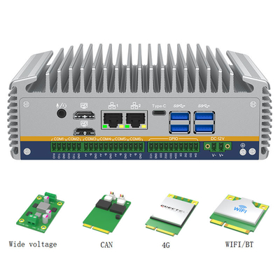 ราคาดี Core i5-1235U M.2 2280 SSD Industrial Mini PC พร้อมเคสอลูมิเนียมและ 1* Intel I226-LM Network ออนไลน์