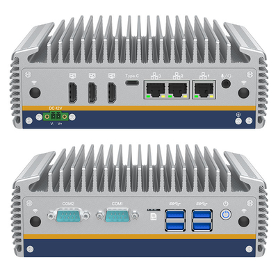 ราคาดี อุตสาหกรรม Embedded PC 12V DC Fanless Mini Box X86 อินเทล 14th Core Ultra i5/i7 โปรเซสเซอร์ Windows 11 Linux OS ออนไลน์