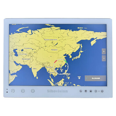 ราคาดี 17 นิ้ว 1500 นิท IP67 กันน้ํา มอนิเตอร์สัมผัสจอสัมผัส LCD อุตสาหกรรม มอนิเตอร์ทะเล ออนไลน์