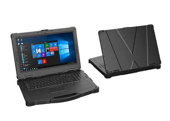 ราคาดี I5 I7 SPI IP65 Windows 10 แล็ปท็อปที่ทนทาน 15.6 นิ้ว 700cd / m2 ออนไลน์