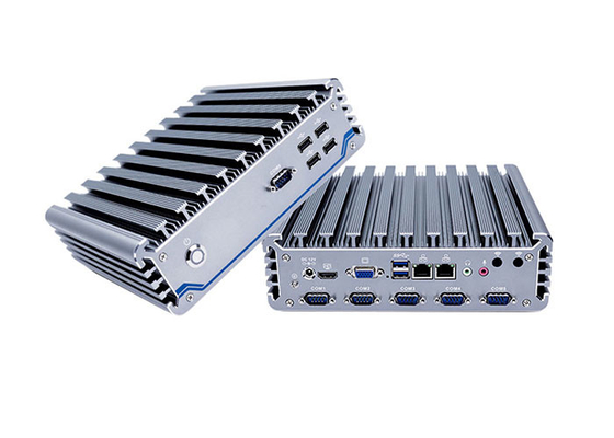 ราคาดี อลูมิเนียมอัลลอยด์ Fanless Industrial Pc Dual Lan I7 8265u 16G Ram ออนไลน์