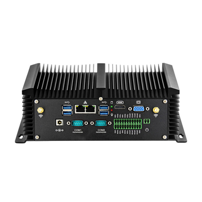 SIM 4G Core 8th I7-8550U กล่องฝังตัว PC 8GB DDR4 256GB M.2 2280 SSD Dual Lan