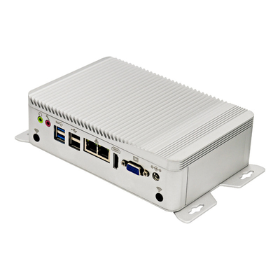 ราคาดี เดสก์ท็อปมินิพีซีแบบไม่มีพัดลม J4125 Quad Cores 6xCOM 2xLAN GPIO รองรับ 8GB ออนไลน์