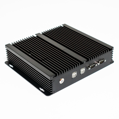 Core I3 10110U มินิพีซีแบบไม่มีพัดลม DDR4L SODIMM ระบบ Dual Lan Barebone Mini PC