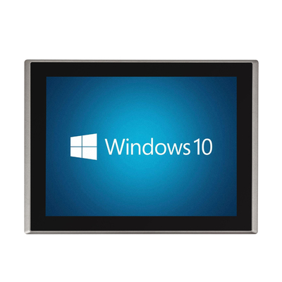 Industrial Win 10 Embedded Touch Panel PC 15 นิ้ว 300cd / M2 อลูมิเนียม Shell