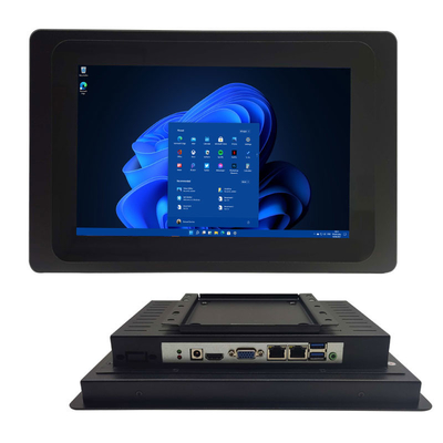 แผนการสัมผัสอัลลูมิเนียมผสม PC Windows Embedded ด้วยความสว่าง 350 Nits