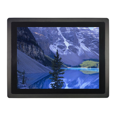 แผนจอสัมผัส LCD อินดัสเตรียลที่ติดตั้ง PC 350 Nits ความสว่าง สังกะสีอลูมิเนียม