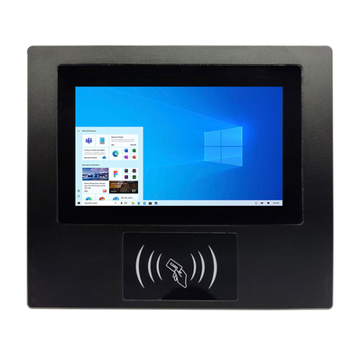 7 นิ้ว Industrial LCD Panel RFID Embedded Touch Panel PC IP65 กันน้ํา กันฝุ่น