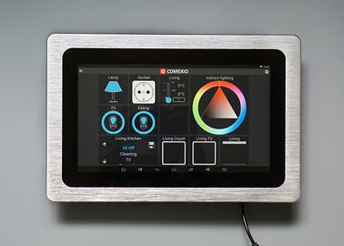 ราคาดี RK3188 CPU แท็บเล็ต Android ที่ขรุขระ 10 จุด Touch Screen แบบ Capacitive สำหรับ Smart Home ออนไลน์