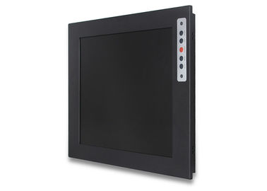 Quakeproof Touch Screen Monitor อินฟราเรด 400 Nits ความสว่างด้วยปุ่ม OSD ด้านหน้า