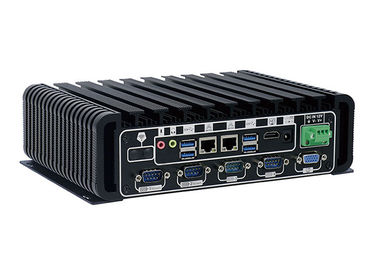 I3-6100u CPU Industrial Mini PC 6 COM 2 Gigabit Lan สำหรับการทำงานอัตโนมัติในโรงงาน