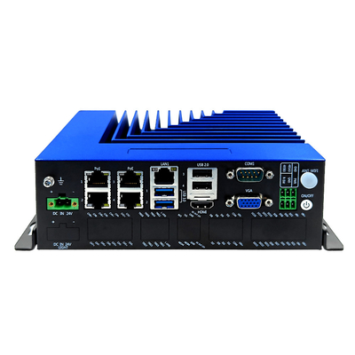 ราคาดี Intel N95/N305 Industrial Mini PC พร้อม IO และ POE 4* สําหรับการตรวจสอบทางสายตา ออนไลน์