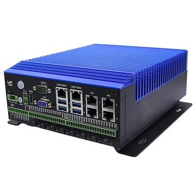 ราคาดี มินิพีซีอุตสาหกรรมด้วย Intel 6th และ 8th Gen CPU 4 * POE และการตรวจสอบภาพ ออนไลน์
