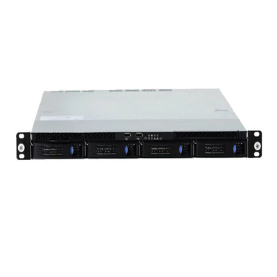 Rackmount 1U Server VGA 6 USB 4 SATA 3.0 2 RJ45 LAN Intel Xeon E2100 1U การสนับสนุน Server RAID