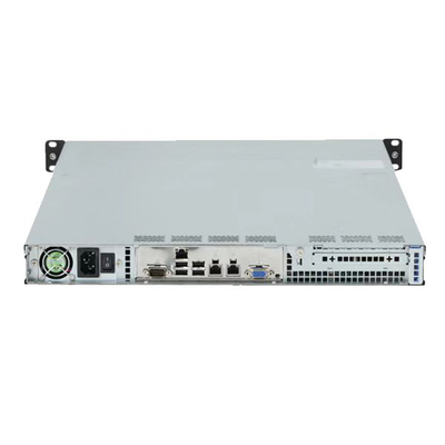การแก้ไขเครือข่าย 1U Rack Server ด้วย Port LAN สองตัว และ Intel Xeon CPU