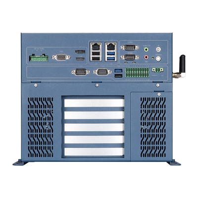 เกรดอุตสาหกรรม Mini PC อลูมิเนียมแชสซี Alder Lake-S Series I3 I5 I7 I9 12th 4 * COM Rs232 Rs485 PCIE X16 X4 32BIT PCI มินิคอมพิวเตอร์