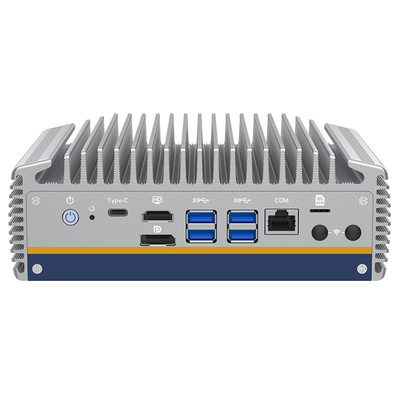 ราคาดี Core Industrial Mini Pc With High Quality Compact PCIE Slot คอมพิวเตอร์อุตสาหกรรมที่มี RS232 RS485 สําหรับการตั้งตําแหน่งสายตา AI ออนไลน์