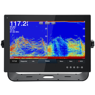 18.5 นิ้ว หน้าจอสอง 1500 Nits PCAP Touch Marine Monitor With Screen Protector Cover สําหรับ Garmin
