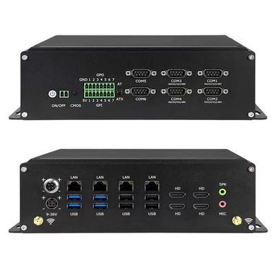 มินิพีซีอุตสาหกรรมขนาดเล็กที่มี GPU 14 GPIO 7 Input และ 7 Output