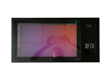 ราคาดี หน้าจอกว้าง 15.6 นิ้วระบบสัมผัสอุตสาหกรรม PC RFID QR Corde Scanner 3G ใช้ได้ ออนไลน์