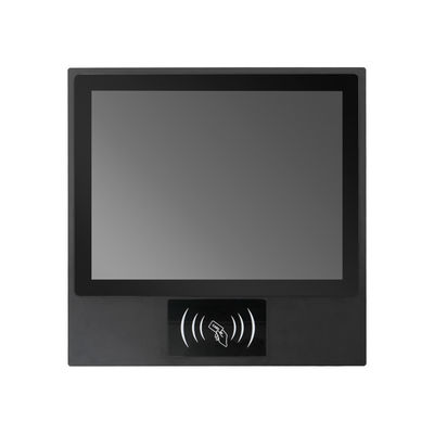 ราคาดี 15 นิ้ว Capacitive Touch Panel PC Celeron J4125 4G DDR4 128G SSD กับ RFID สําหรับระบบการเข้าร่วม ออนไลน์
