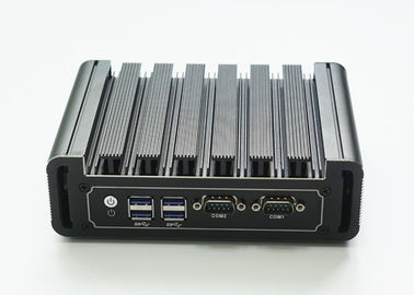 ราคาดี Intel I7-7500U คอมพิวเตอร์อุตสาหกรรมขนาดเล็ก Dual Core 6 พอร์ต USB 2 Ethernet 2 COM RS232 ออนไลน์