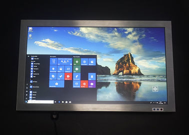 พีซีระบบสัมผัสหน้าจออุตสาหกรรม Windows 10, สแตนเลสแผงสัมผัสแบบ Capacitive AIO