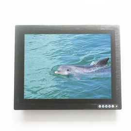 Full IP67 กันน้ำ Capacitive Touch Monitor 15 '' 1500 Nits ความสว่างสูงด้วย BNC