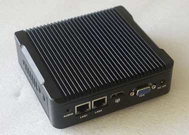 ราคาดี อลูมิเนียมอัลลอยด์อุตสาหกรรมมินิพีซีคอมพิวเตอร์ฝังตัวระบบแบร์โบน AC 100 - 240V ออนไลน์