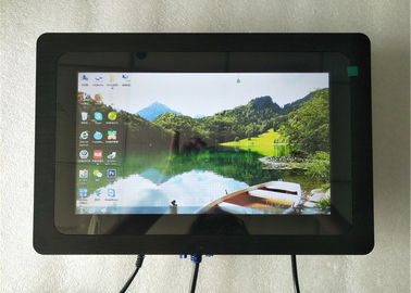 ราคาดี 400 Nits LCD จอภาพสัมผัสหลายจอ 1366x768 PCAP ฉาย DC 12 โวลต์ 24 โวลต์ 10 นิ้ว ออนไลน์