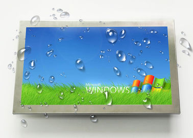 ราคาดี Fanless Industrial Touch Panel PC 21.5 '' จอกว้าง 1920 * 1080 Full IP65 Waterproof ออนไลน์
