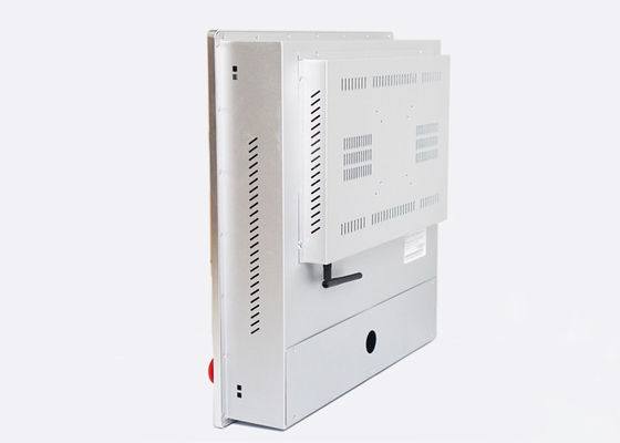 35W 300cd/m2 7x24 Industrial Control Panel PC With Emergency Button