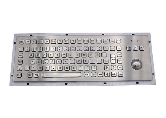 ราคาดี แป้นพิมพ์โลหะกันน้ำ PS2 5VDC IP65 พร้อมเมาส์ Trackball ออนไลน์