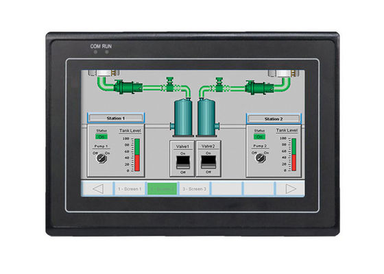 ราคาดี แผงแสดงผล WinCE 400cd / M2 HMI ขนาด 7 นิ้ว 400nits 512MB หน่วยความจำ 256MB Flash Plc Delta ออนไลน์