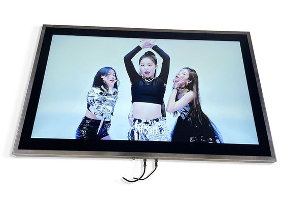 65W Optical Bonding Industrial LCD Monitor ป้องกันแสงสะท้อน 1000nits
